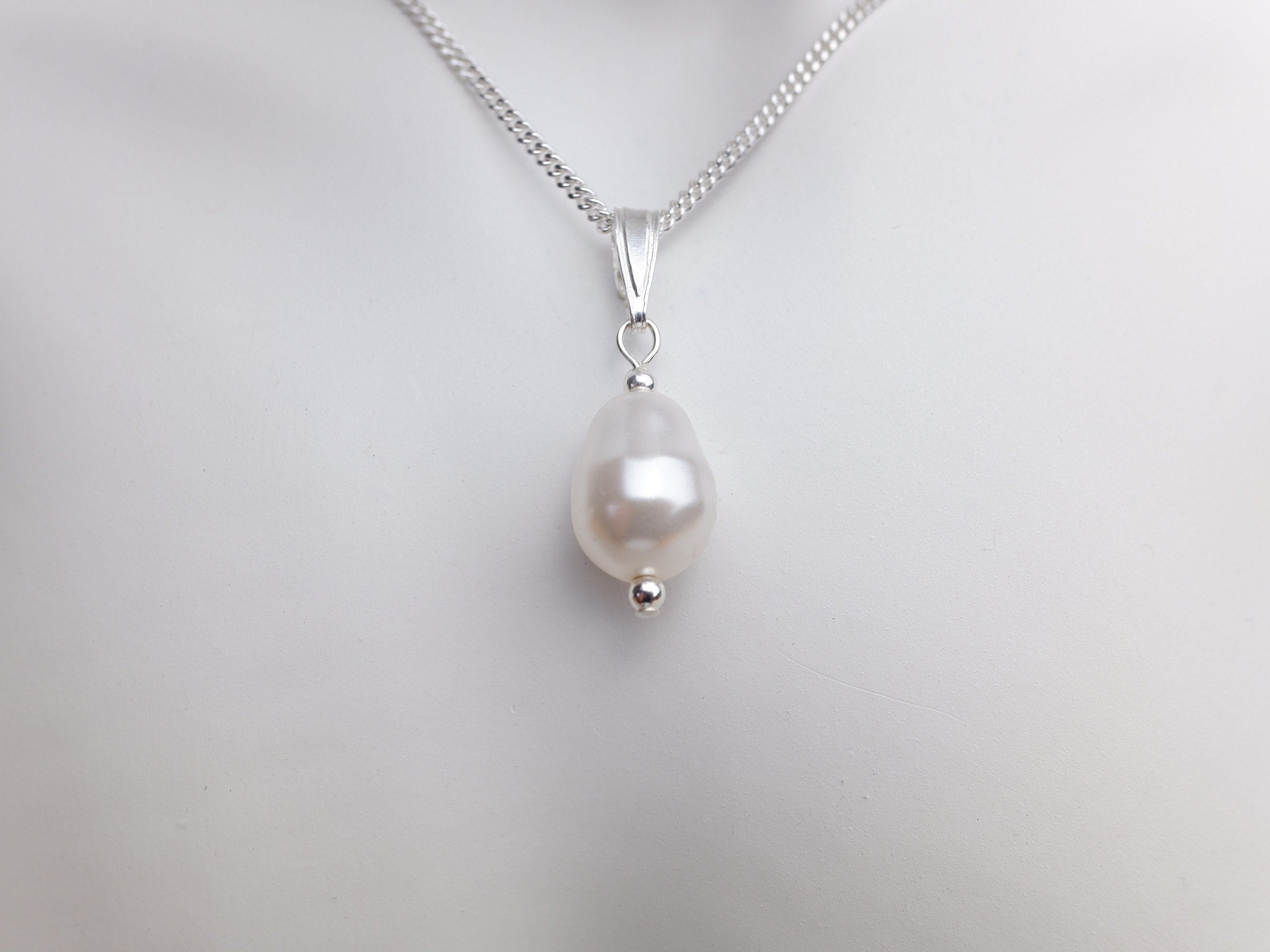 Swarovski Treasure necklace White, Rhodium plated- 5563288 New | eBay