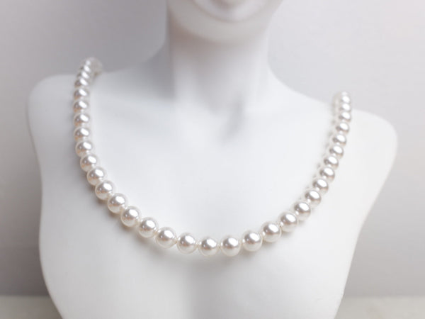 Double Swarovski Pearl Necklace